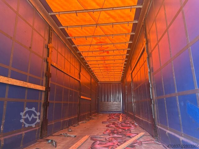 Open semitrailer with tarp KRONE SD / Mega / TüV 10-26