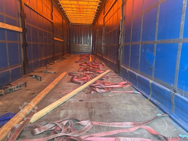 Open semitrailer with tarp KRONE SD / Mega / TüV 10-26