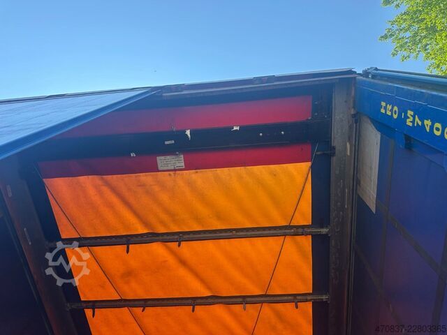 Open semitrailer with tarp KRONE SD / Mega / TüV 10-26