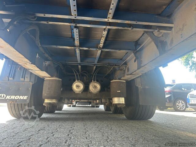 Open semitrailer with tarp KRONE SD / Mega / TüV 10-26