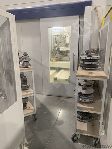 Produktionslinie Fenster SCM 
