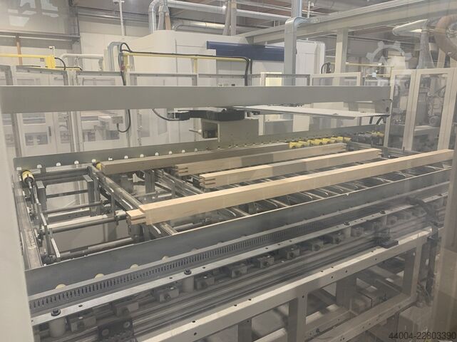 Produktionslinie Fenster SCM 