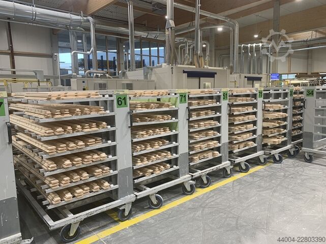Produktionslinie Fenster SCM 