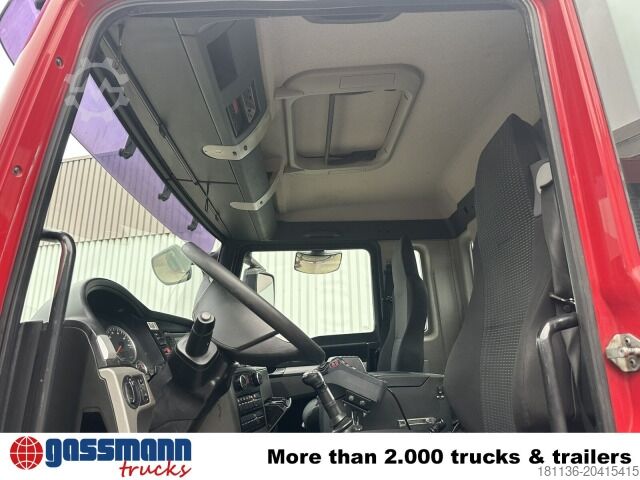 Abrollkipper MAN TGS 35.400 8x4 BL, Schub-Knick bis 6,5m Container