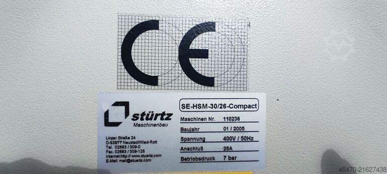 4-Kopf-PVC-Profilschweißmaschine Stürtz Maschinenbau SE-HSM-30/26 Compact