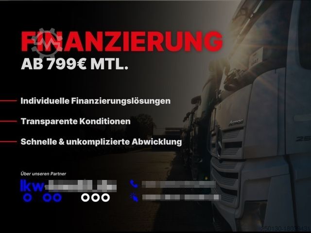 Volumen SZM MERCEDES-BENZ Actros 1836 4x2 Voll-Luft Euro6
