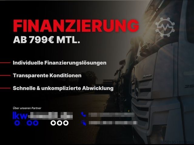 Volumen SZM MERCEDES-BENZ Actros 1845 Euro6 4x2 Voll-Luft