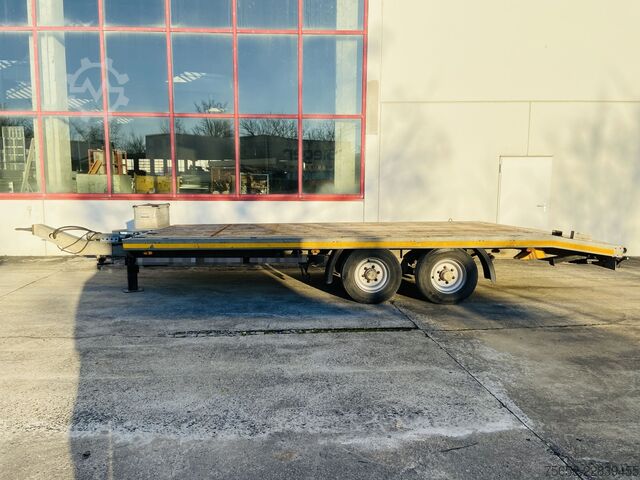 Low loader trailer Möslein TTS 11 Schwebheim  Tandemtieflader