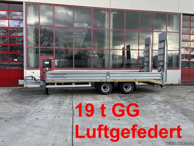 Low loader trailer Möslein TTH 19- 6,7  19 t Tandemtieflader-- Neufahrzeug --