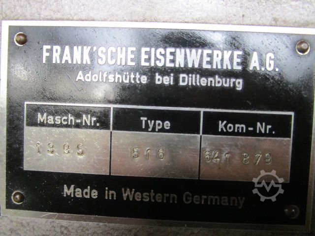 STITCHING MACHINE FRANK‘ SCHE 516