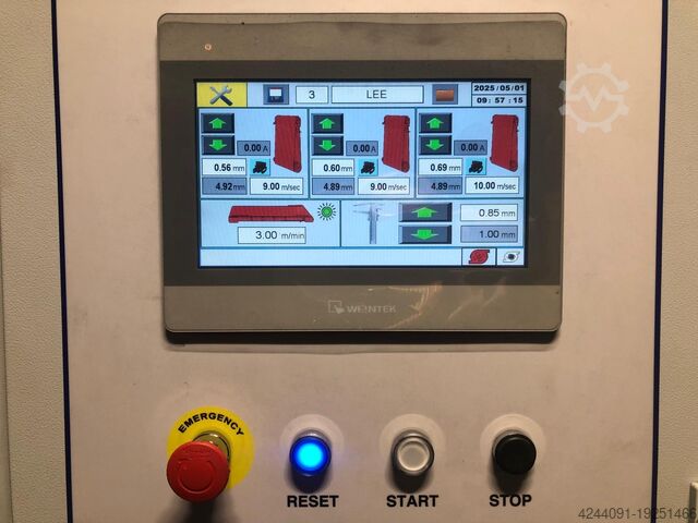 Blechpoliermaschine GECAM G65RRR Sheet Metal Deburring Machine