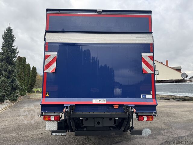 Atego 818 L box truck 6.15m, tail lift, air conditioning, air suspension Mercedes-Benz Atego 818 L Koffer 6,15m LBW, Klima, Luf