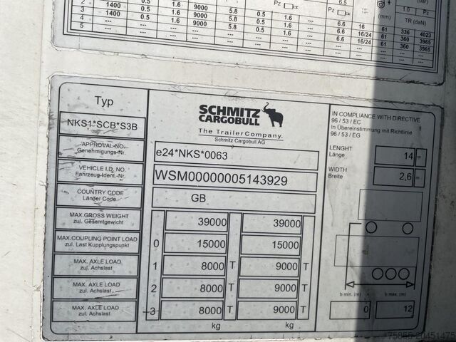 Kühl-/Tiefkühltransport Schmitz Cargobull Fridge Thermoking SLXe Spectrum / Multitemp / S...