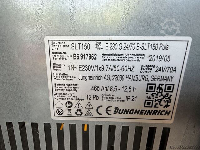 Fahrerstandstapler Jungheinrich ESC 214