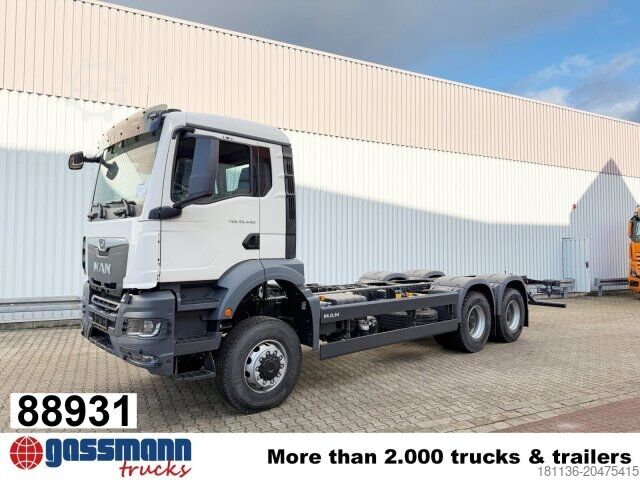 LKW-Fahrgestell MAN TGS 33.440 6x6 BB CH, Hohe Bauart, Nebenantrieb