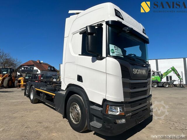 Swap body truck SCANIA R450/BDF/Lenk-Lift/6x2/Retarder