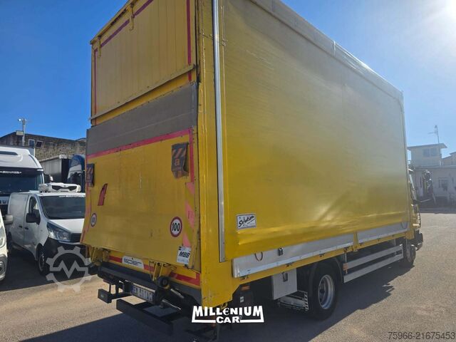 Flatbed truck with tarp Iveco 75E17 CENTINATO 6,20 SPONDA DISCO