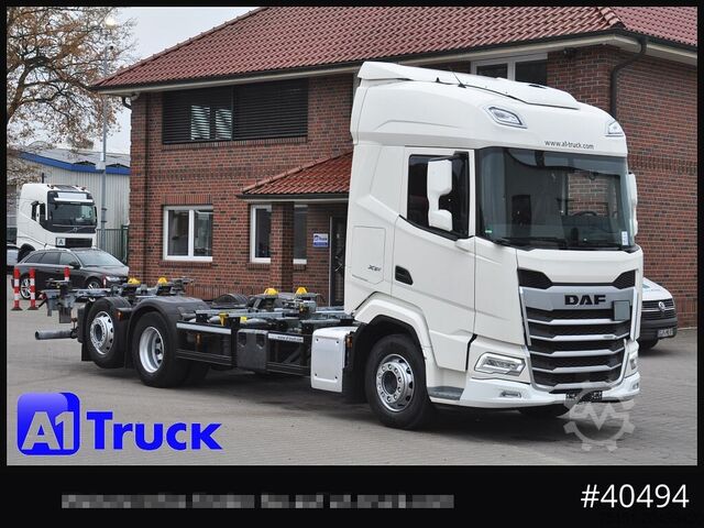 Swap body truck DAF DAF XF XG  480, BDF, Multiwechsler, Lift-Lenkachse,