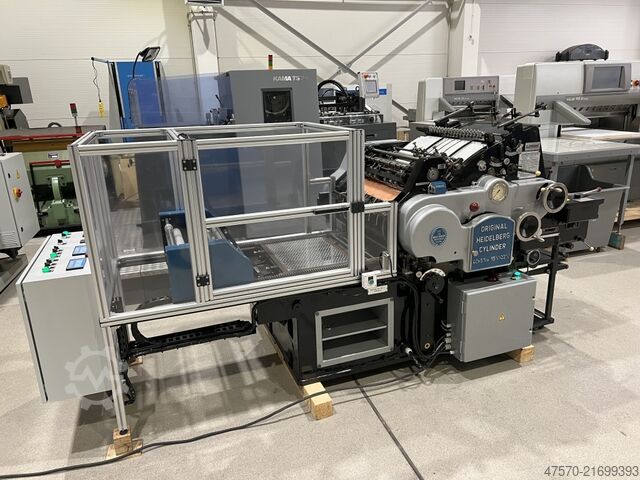 Heißprägemaschine Heidelberg Cylinder KSB 40×57 Hot Stamping machine