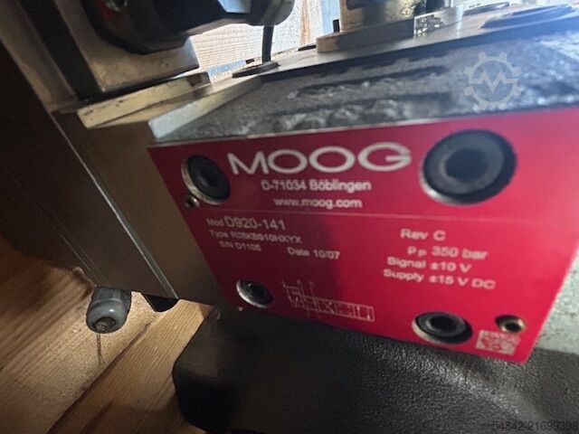 Moog Doppelpumpe RKP100/63 Moog D956-0001  D956-5001