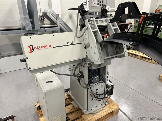 Etiketten-Stanzmaschine, Stanzautomat Blumer Atlas D-18 M Label punching machine