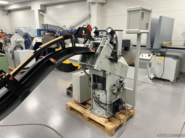 Etiketten-Stanzmaschine, Stanzautomat Blumer Atlas D-18 M Label punching machine