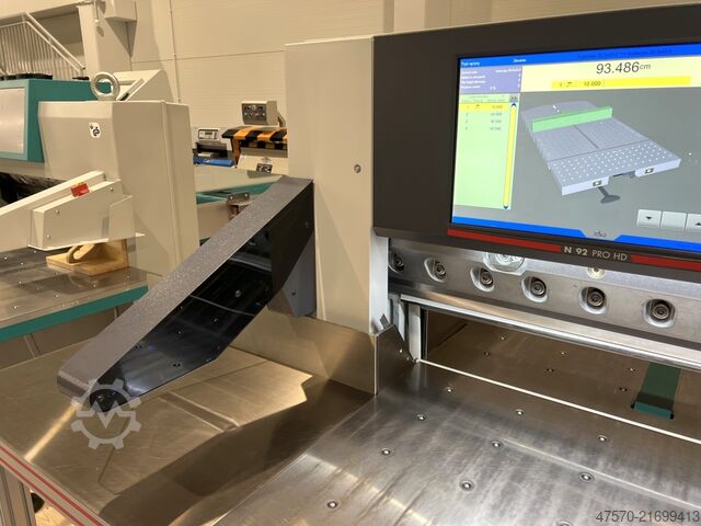Papierschneidemaschine Polar Mohr N92 PRO HD Paper Cutting Guillotine