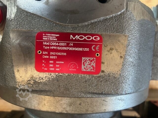 Moog Doppelpumpe RKP80/RKP63 Moog D995-0001  D9540001