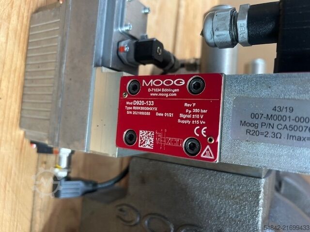 Moog Doppelpumpe RKP80/RKP63 Moog D995-0001  D9540001