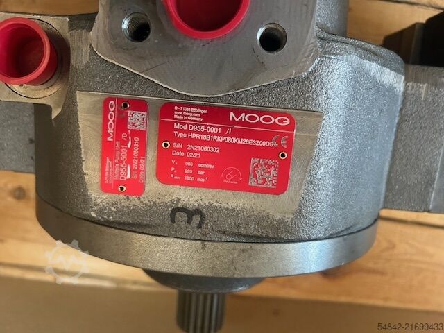 Moog Doppelpumpe RKP80/RKP63 Moog D995-0001  D9540001