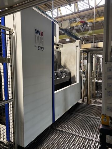 Horizontal-Bearbeitungszentrum SW Schwäbische Werkzeugmaschinen GmbH BA 600   2-CNC, 2-spindlig