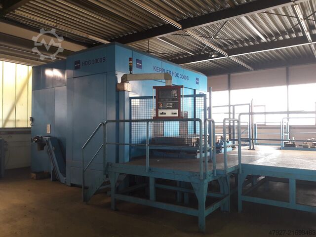 Horizontal-Bearbeitungszentrum KEPPLER HDC2000 mit 2fach Palettenwechsler