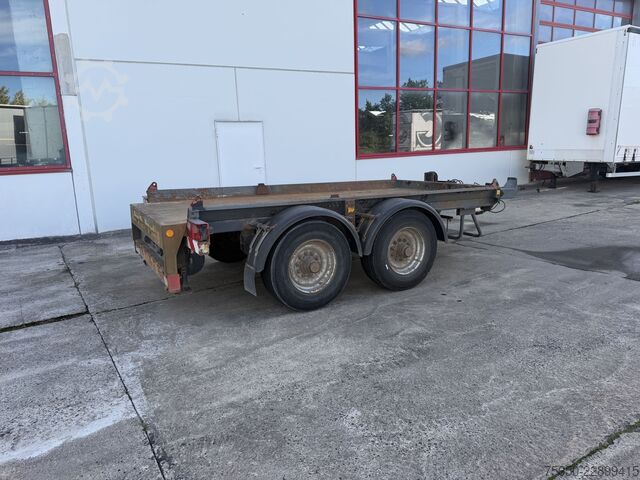 Kipper LKW Möslein TMH 2  Tandem- Absetzmuldenanhänger