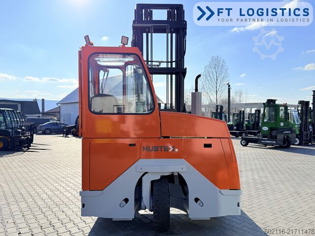4-way forklift Hubtex DQ45G DUPLEX 5000 FORK-POSITIONER CABIN