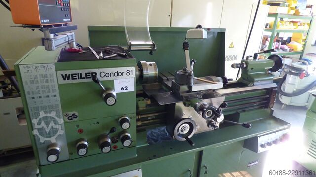 Leit- u. Zugspindeldrehmaschine WEILER CONDOR 81