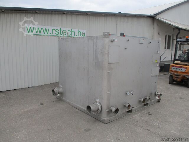 Lagertank Behälter Tank GWK 10m3 Lagerbehälter Edelstahl (3564)