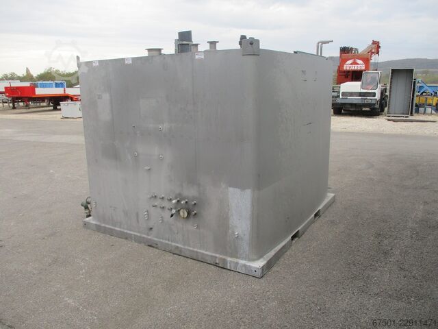 Lagertank Behälter Tank GWK 10m3 Lagerbehälter Edelstahl (3564)