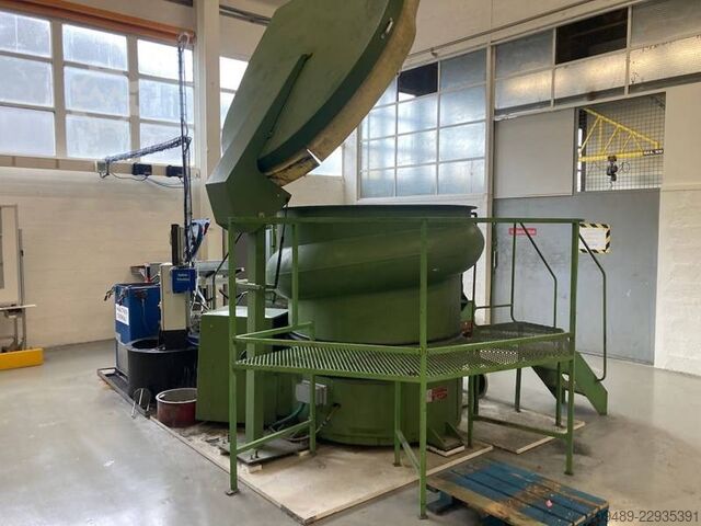 Gleitschleifanlage/Walther CA 650 Walther Trowal Typ CA 650 & Zentrifuge