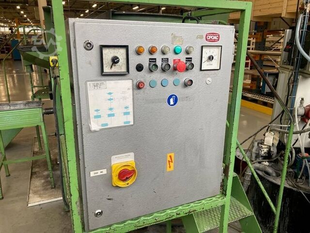 Gleitschleifanlage/Walther CA 650 Walther Trowal Typ CA 650 & Zentrifuge