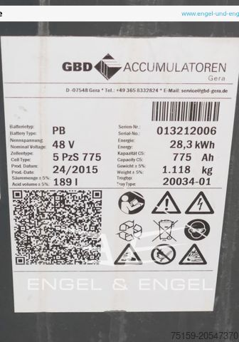 Front loader forklift still RX 20-18P/H 4-RAD 4-VENTILE DUPLEX Lange Gabeln