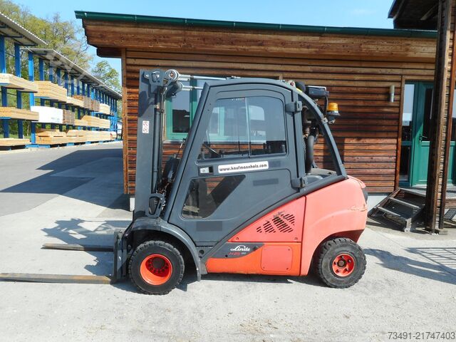 Forklift Linde H25D-02 EVO Triplex Zwillingsreifen