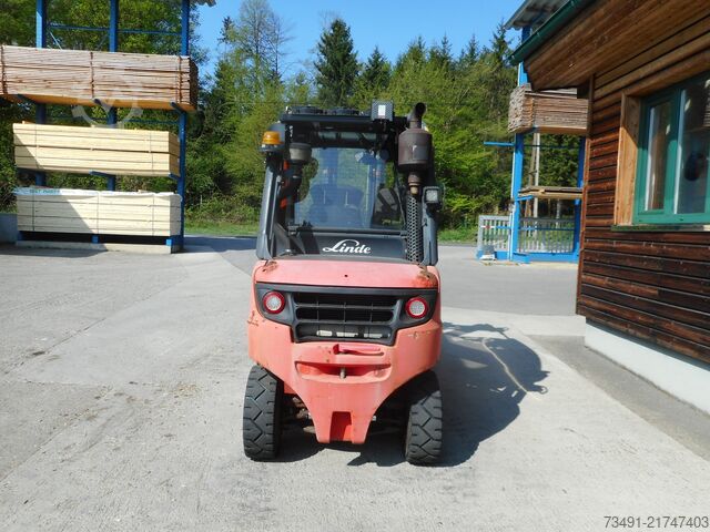 Forklift Linde H25D-02 EVO Triplex Zwillingsreifen