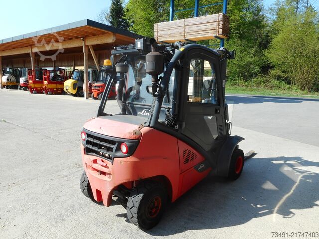 Forklift Linde H25D-02 EVO Triplex Zwillingsreifen