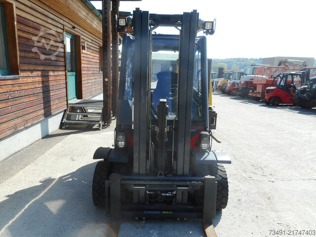 Forklift Linde H25D-02 EVO Triplex Zwillingsreifen