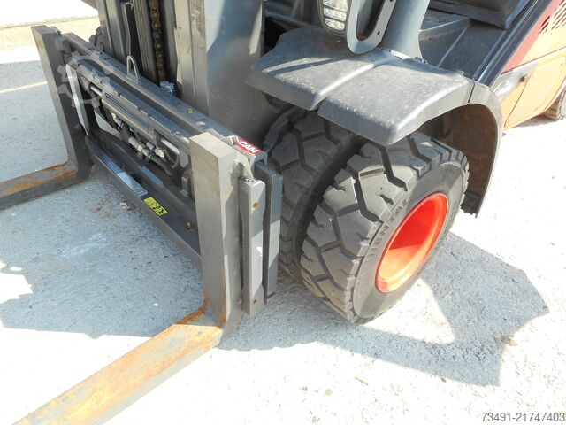 Forklift Linde H25D-02 EVO Triplex Zwillingsreifen