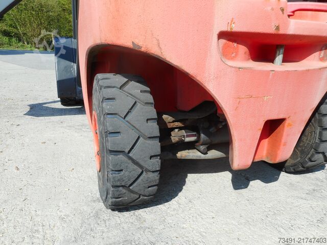 Forklift Linde H25D-02 EVO Triplex Zwillingsreifen