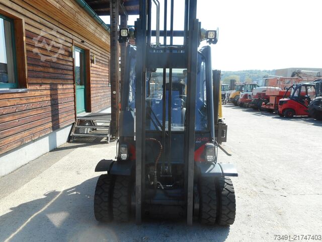 Forklift Linde H25D-02 EVO Triplex Zwillingsreifen
