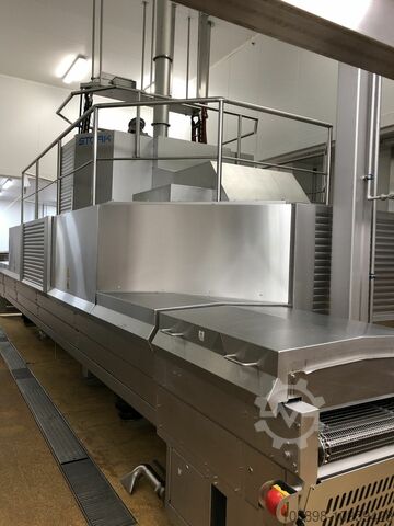 Twin spiral hot air oven Marel Stork Townsend. TSO 600/96/4 EL R