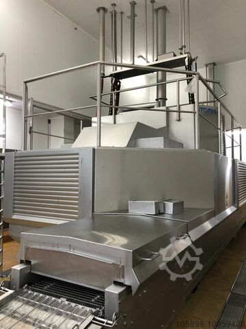 Twin spiral hot air oven Marel Stork Townsend. TSO 600/96/4 EL R