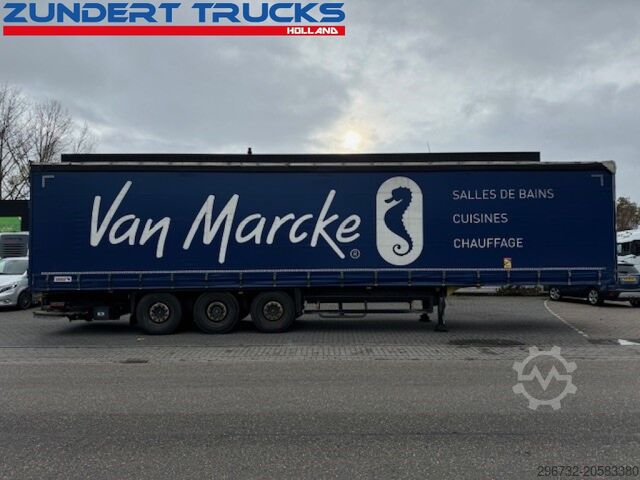 Sliding tarpaulins Schmitz Cargobull 3 AS SCHUIFZEILEN TRAILER, LIFT AXLE, TAIL LIFT